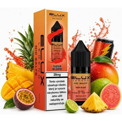 Elux Legend Salts Tiger Blood 10 ml 20 mg – Hledejceny.cz