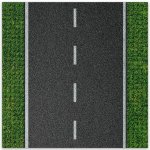 BRIXIES Plus 225.005 Designová podložka na stavění - rovná silnice 25,5 x 25,5 cm – Zboží Mobilmania