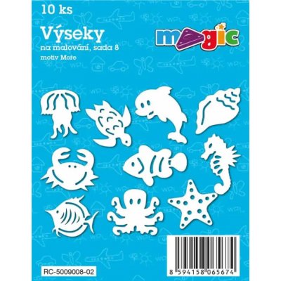 Magic výseky na malování sada 8 Moře – Sleviste.cz