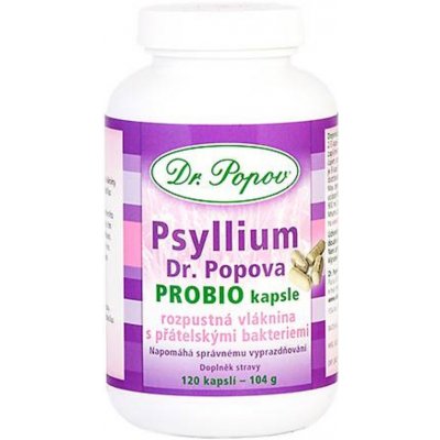 Dr. Popov Psyllium SLIM 120 kapslí – Hledejceny.cz