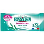 SANYTOL Dezinfekční univerzální čistící utěrky s vůní Eukalyptu 36 ks – HobbyKompas.cz