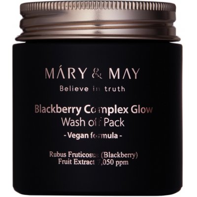 Mary & May Blackberry Complex Glow Wash Off Pack 125 g – Zbozi.Blesk.cz