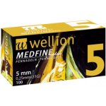 Wellion MEDFINE jehly inz.pera 0,25 x 5 mm 31G 100 ks – Zboží Dáma