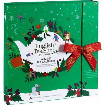 English Tea Shop Adventní kalendář Zelený 25 pyramidek – Zbozi.Blesk.cz