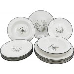 by inspire porcelánová jídelní sada talířů Nová Vánoční Nostalgie 12 ks – Sleviste.cz