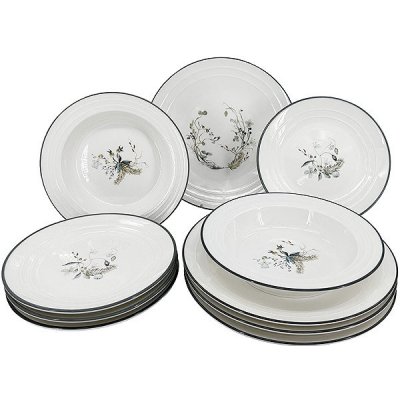 by inspire porcelánová jídelní sada talířů Nová Vánoční Nostalgie 12 ks – Sleviste.cz