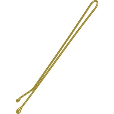 Sibel 25ks rovné sponky do vlasů 60mm, zlaté – Zboží Dáma