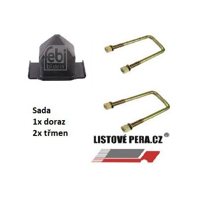 DORAZ + TŘMENY LISTOVÉHO PERA MITSUBISHI L200 TRITON FIAT FULLBACK 2015 - 2023 | Zboží Auto