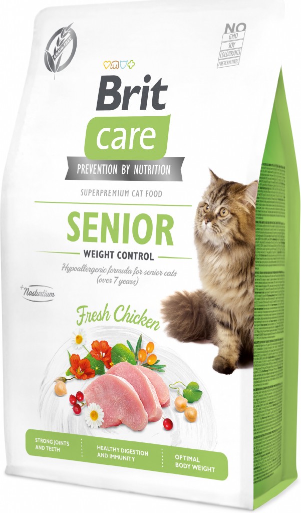 Brit Care Cat Grain Free Senior 2 kg od 432 Kč - Heureka.cz