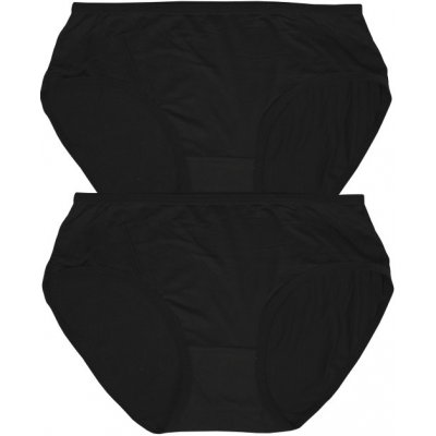 Hana velké pohodlné kalhotky RM1711 2bal černá