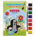 Krtek omalovánka s vodovými barvami a štětcem – Zboží Dáma
