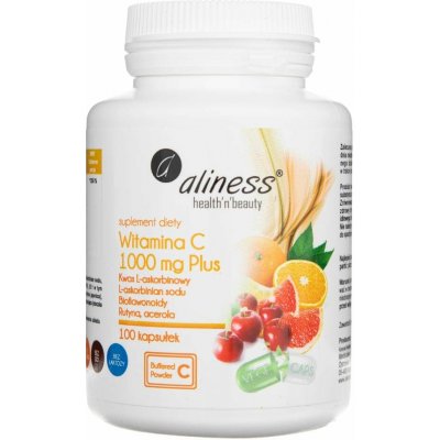 Aliness Vitamin C 1000 mg 100 veg. kapslí – Hledejceny.cz