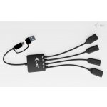 i-tec USB-C/USB-A Cable HUB 4 port (2x USB-C, 2x USB-A) CACBLHUB2A2C – Zboží Mobilmania