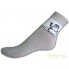 Nepon Dětské froté ponožky Sněhulák šedý