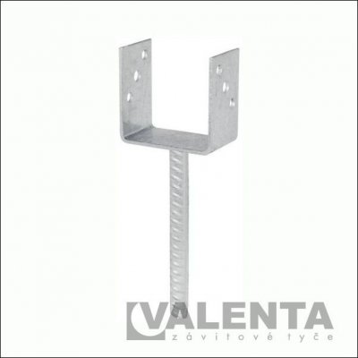 Coleman kotevní patka 60x60 U úzká kolík 18x200 Zn 81P27 – Hledejceny.cz