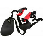 GEKO Popruh na křovinořez, černočervený – Hledejceny.cz