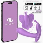 Intoyou App Series Wingy Butterfly Vibrator Lavender motýlek s ovládáním přes aplikaci – Sleviste.cz