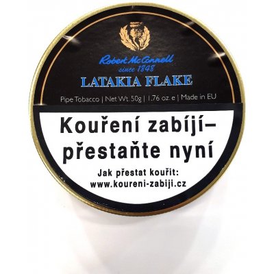 Robert McConnell Dýmkový tabák Latakia Flake 50g – Zboží Dáma