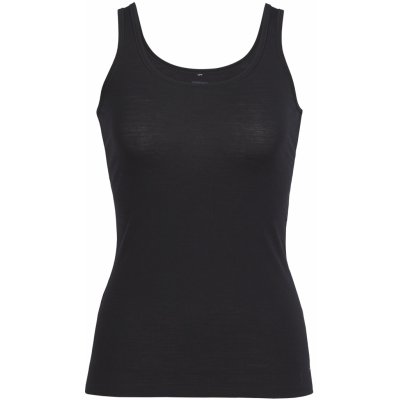 merino tílko ICEBREAKER Wmns Siren Tank, Black – Sleviste.cz
