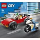 LEGO® City 60392 Honička auta s policejní motorkou