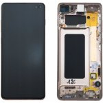 LCD Displej + Dotykové sklo + Rám Samsung Galaxy S10+ – Zboží Mobilmania