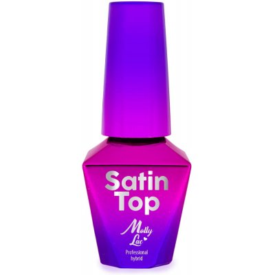 MollyLac Satin Top Coat bezvýpotkový 5 g – Hledejceny.cz