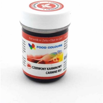 Food Colours Gelová barva Karmínově červená 35 g – Zboží Dáma