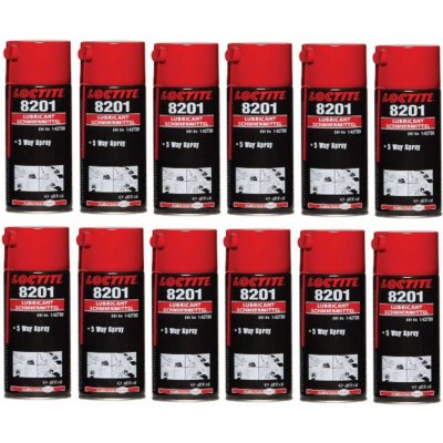 12x Loctite LB 8201 - 400ml, 5way sprej, olej, 400ml – Zbozi.Blesk.cz