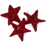 Lata star 5cm blch. červená – Hledejceny.cz