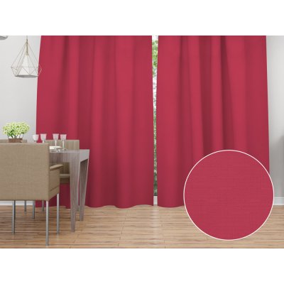 Biante Dekorační závěs - Paris TF-123 Vínově červený 150x200 cm – Hledejceny.cz