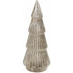 EUROFIRANY DEKORAČNÍ FIGURKA LED 10X31 CM STŘÍBRNÁ – Hledejceny.cz