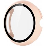 VSECHNONAMOBIL 119835 PC FULL COVER Plastový kryt se sklem pro Google Pixel Watch 4 41mm světle růžový – Zboží Živě