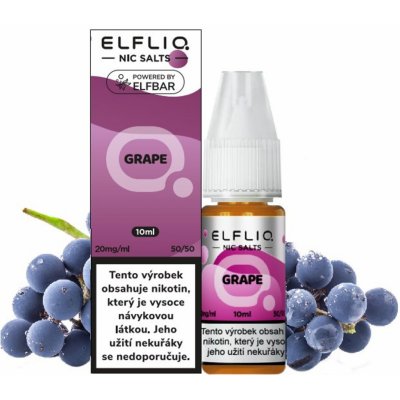ELF LIQ Grape 10 ml 20 mg – Sleviste.cz