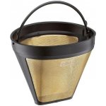 Cilio Permanentní filtr vel 4 zlatý nerez – Zboží Dáma