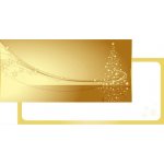 Alvarak Dárková obálka na peníze a poukázky 225583 - Vánoční stromeček zlatý – Zboží Dáma