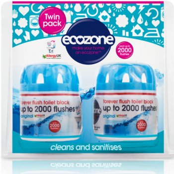 Ecozone osvěžovač a čistič WC 2 x 95 g