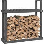 VidaXL Masivní borovice 110 x 35 x 108,5 cm šedý – HobbyKompas.cz