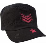 PINK STRIPES STAR A RIBBON RIP-STOP ČERNÁ dám. – Zboží Mobilmania