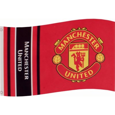 Fan-shop Vlajka MANCHESTER UNITED wordmark – Zboží Mobilmania
