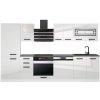Kuchyňská linka Belini CINDY Premium Full Version 300 cm bílý lesk s pracovní deskou