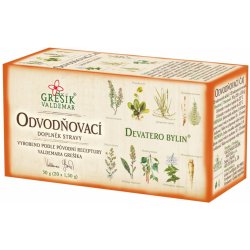 Grešík Odvodňovací čaj Devatero bylin 20 x 1,5 g