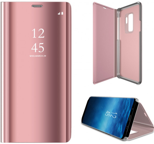 Pouzdro JustKing pokovené Samsung Galaxy S9 Plus - růžovozlaté
