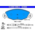 Sada brzdových destiček ATE 13.0460-3998 (AT 603998) -...