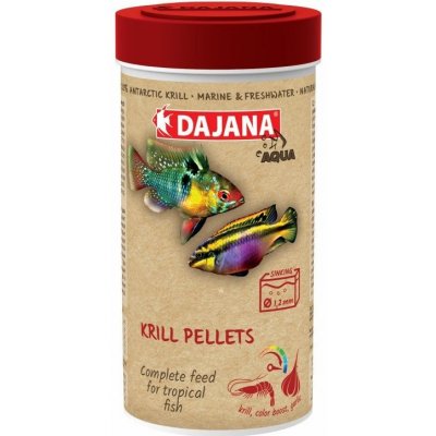 Dajana Krill pellets 250 ml – Zboží Mobilmania