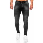 Bolf černé pánské džíny skinny fit R919-1 – Zboží Dáma