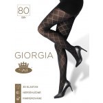 Lady B vzorované punčochové kalhoty Giorgia 80 DEN nero – Zboží Mobilmania