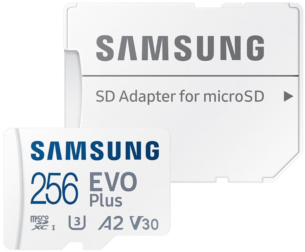 Samsung MicroSDXC 256GB + SD adaptér MB-MC256SA/EU