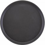 Cambro Camtread Servírovací tác kulatý protiskluzový Cambro černý Černá 355xH21mm – Zboží Dáma