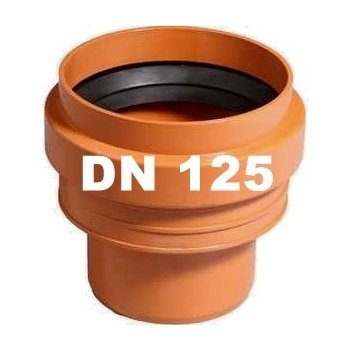 Osma KGUS kanalizační přechodka DN 125, kamenina/PVC 221830