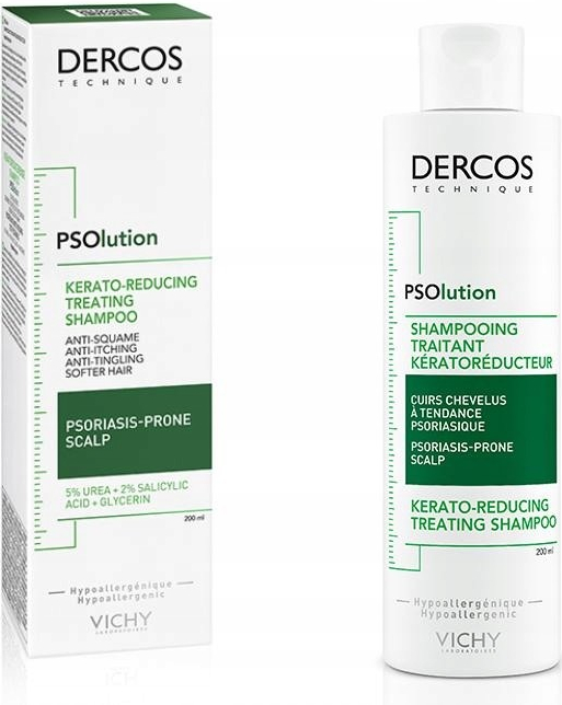 Vichy Dercos PSOlution šampon pro pokožku hlavy se sklonem k lupénce 200 ml
